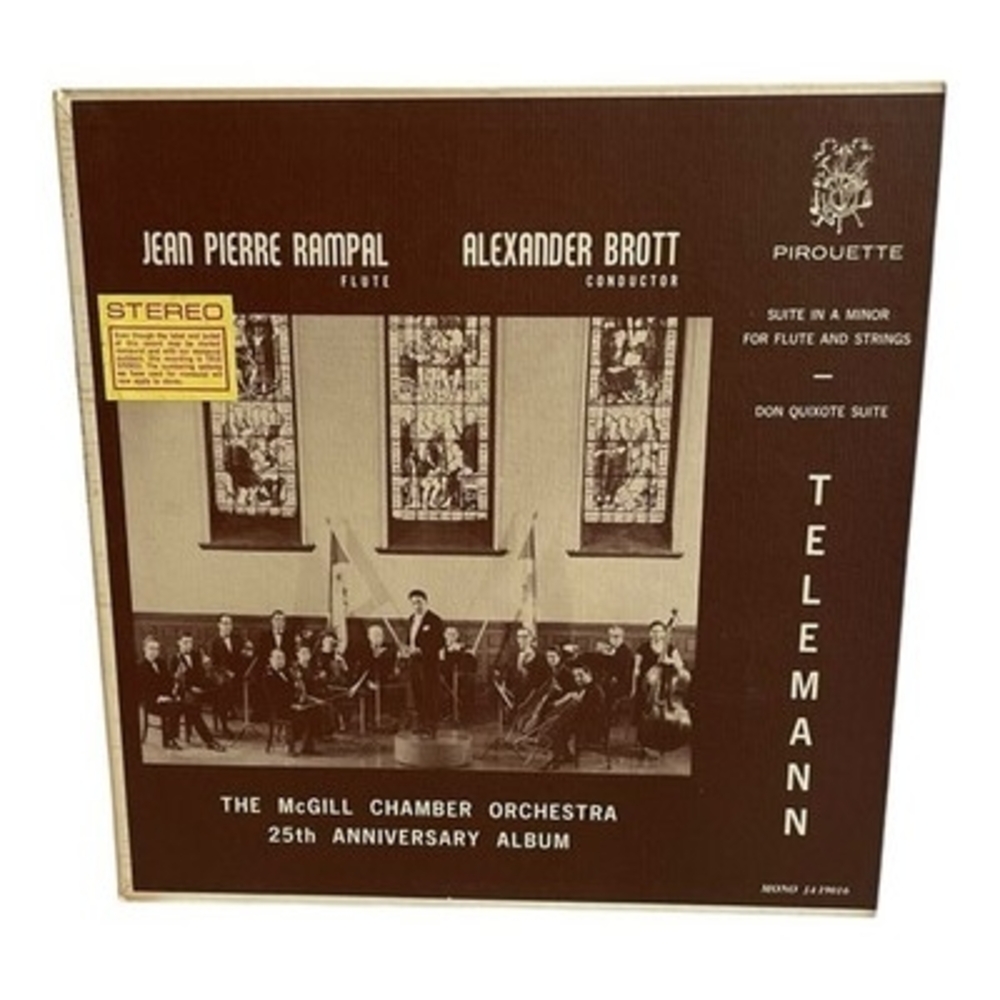 Telemann Rampal Brott Suite In A Minor Don Quixote LP Pirouette JAS19016 NM